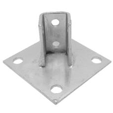 Single Channel Gusset Base Plate